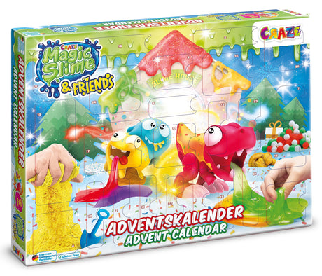 CRAZE Adventskalender Magic Slime and Friends