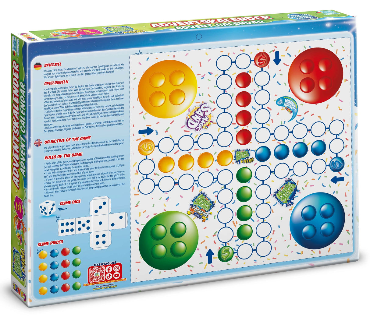 CRAZE Adventskalender Magic Slime and Friends