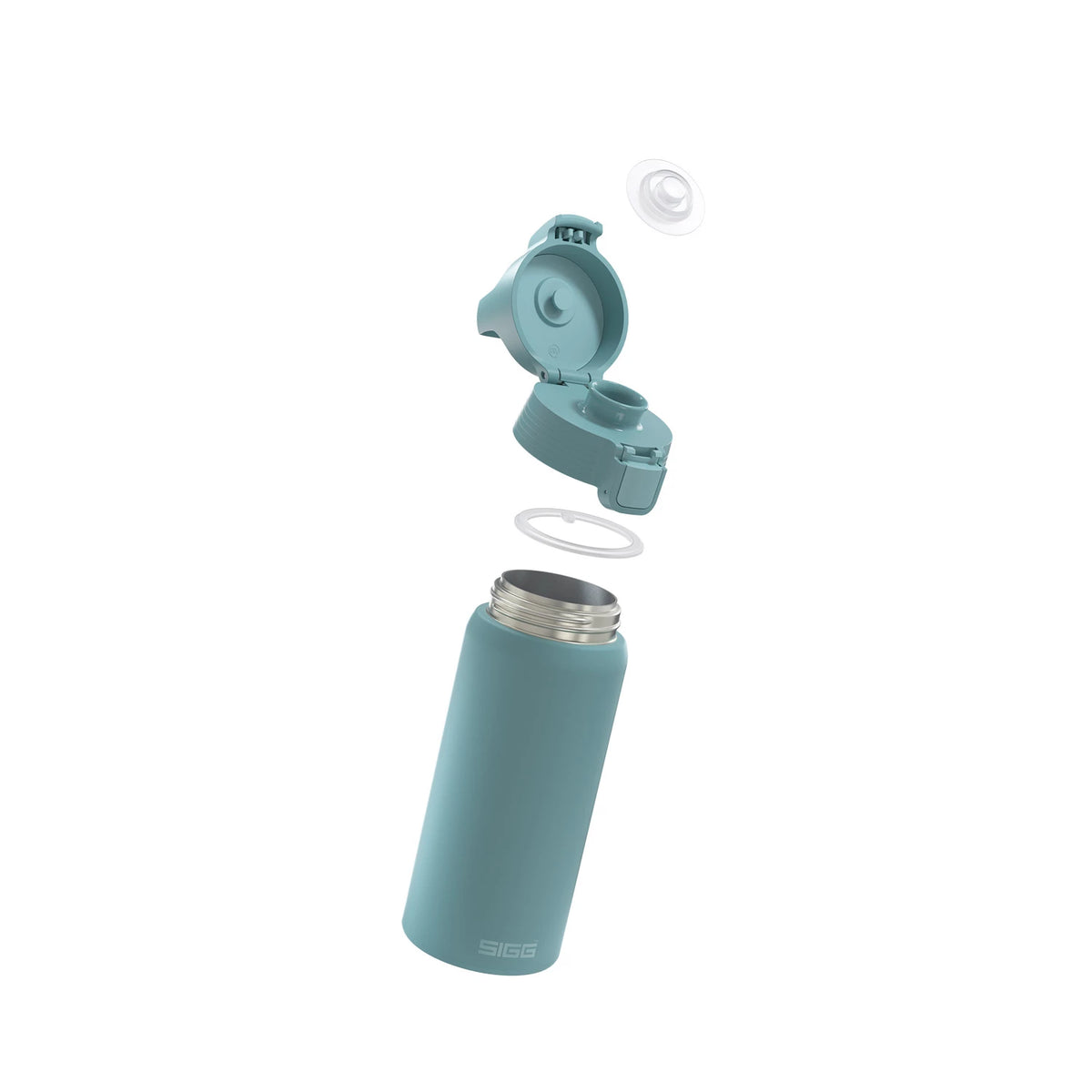 Kinder Thermosflasche Sigg Shield Therm One Morning Blue