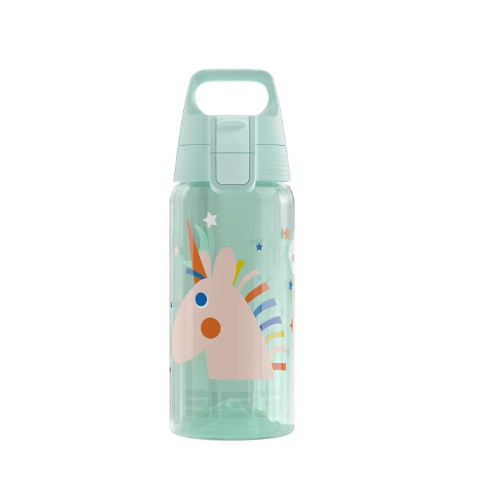 Kinder Trinkflasche Sigg Viva One 500ml Einhorn Mint