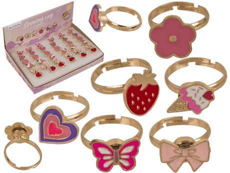 Ring mit Spinner assortiert