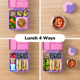 Thermo Lunchbox OmieBox Pink Violett