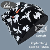 Kinder Beanie Mütze & Loop Schal Reflektierend Drache