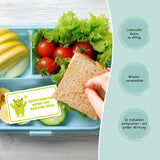 Lunchbox & Znünibox Nachrichtenkarten Monsterchen