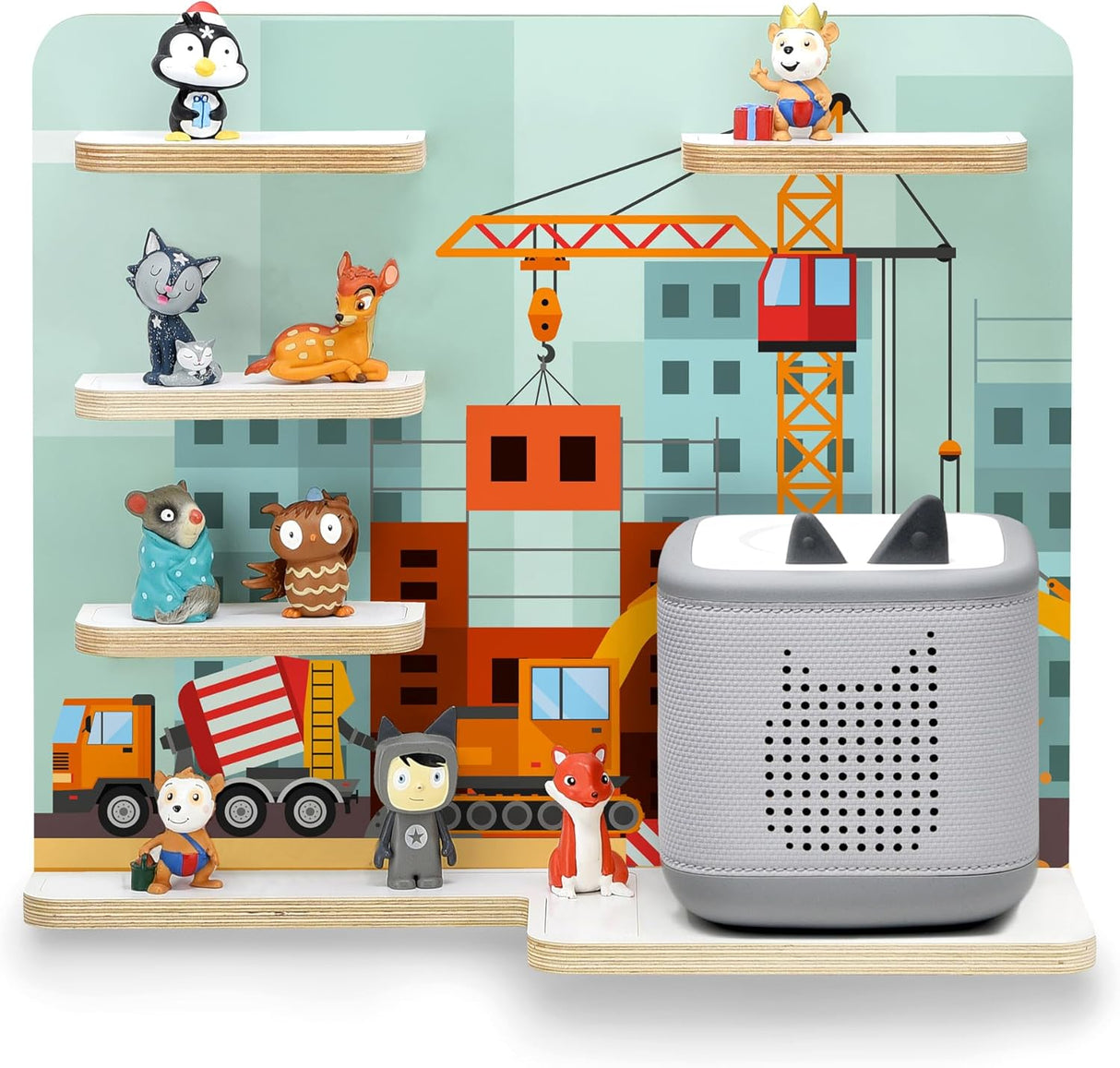 Toniebox 1 & 2 Regal Baustelle