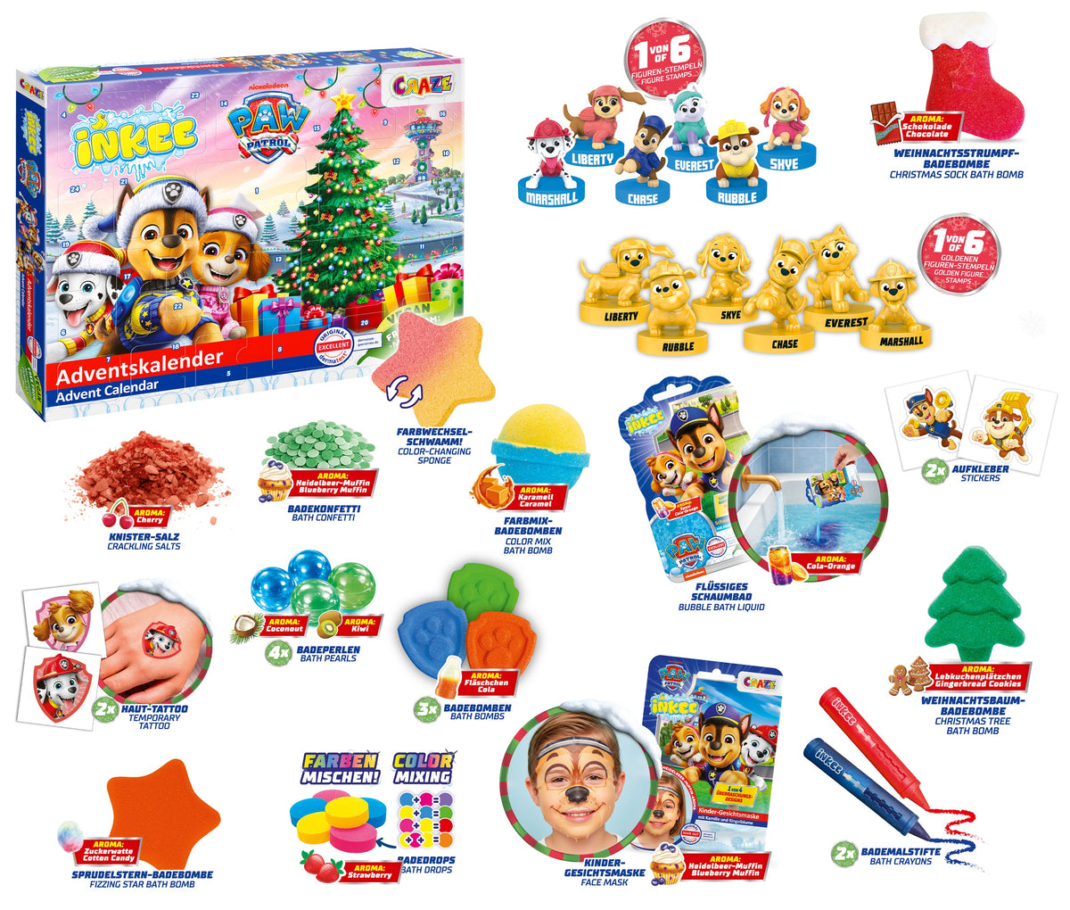 CRAZE Adventskalender Paw Patrol