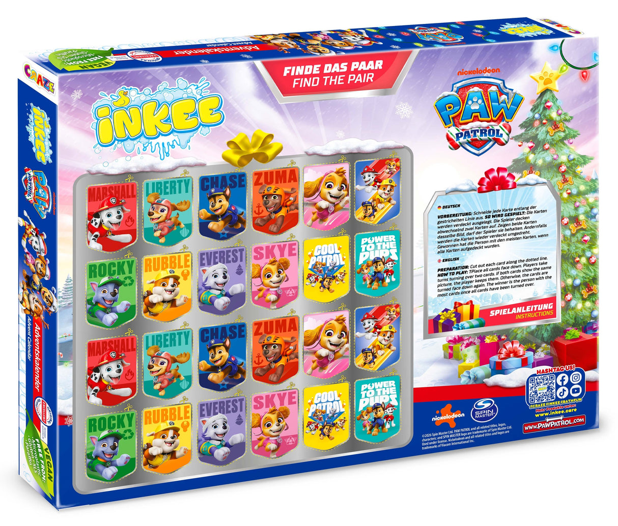 CRAZE Adventskalender Paw Patrol