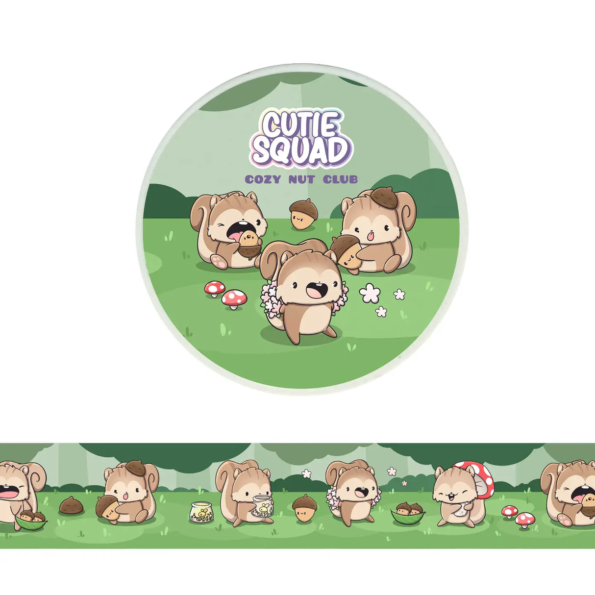 Washi Tape Eichhörnchen Kawaii