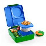 Thermo Lunchbox OmieBox Blau Grün