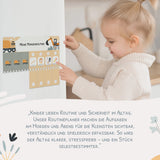 Routineplaner (Morgen & Abend) - Motiv Bagger