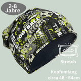 Kinder Winter Mütze & Loop Schal Fussball