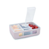 Znünibox Snackbox Melii mit 3 Fächern Rose