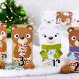 Adventskalender Tüten Bären