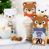Adventskalender Tüten Bären