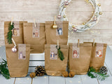 Adventskalender Mini Tüten Waldtiere