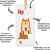 Adventskalender Tüten Waldtiere Weiss
