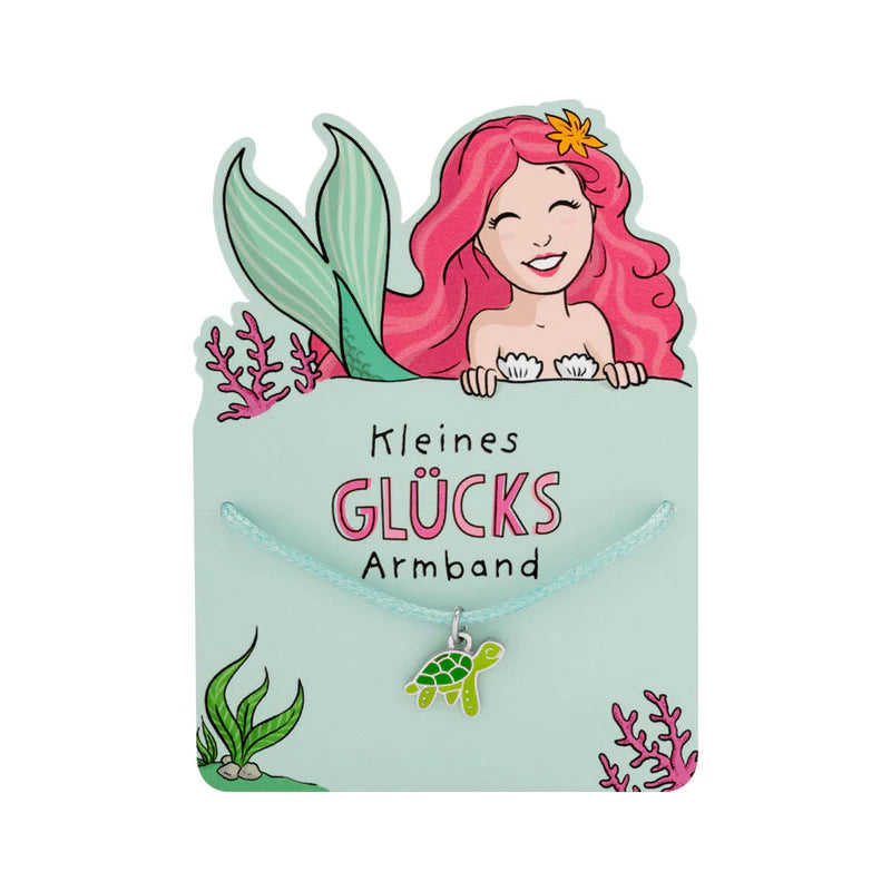 Armband mit Glücksbringer - Frosch