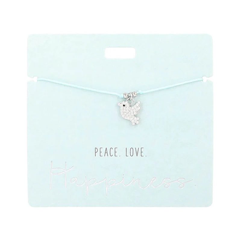 Armband mit Charms - Vogel