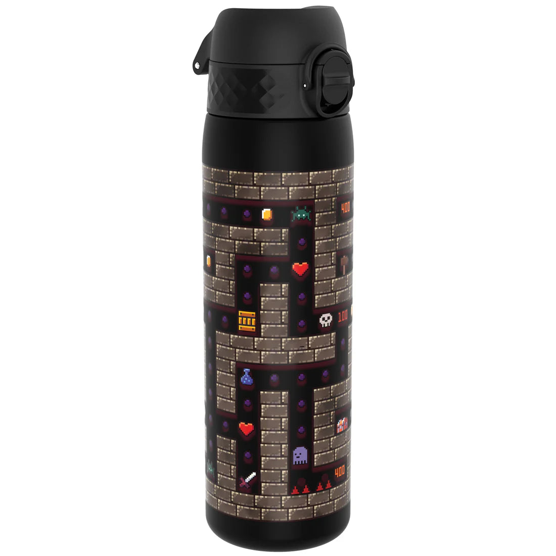 Trinkflasche Ion8 500ml mit Motiv Game On
