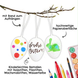 Ostereier Pappmaché zum bemalen