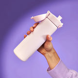 Edelstahl Trinkflasche Ion8 500ml Pastellrosa