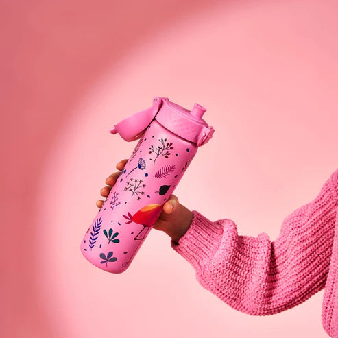Edelstahl Trinkflasche Ion8 500ml Flamingo