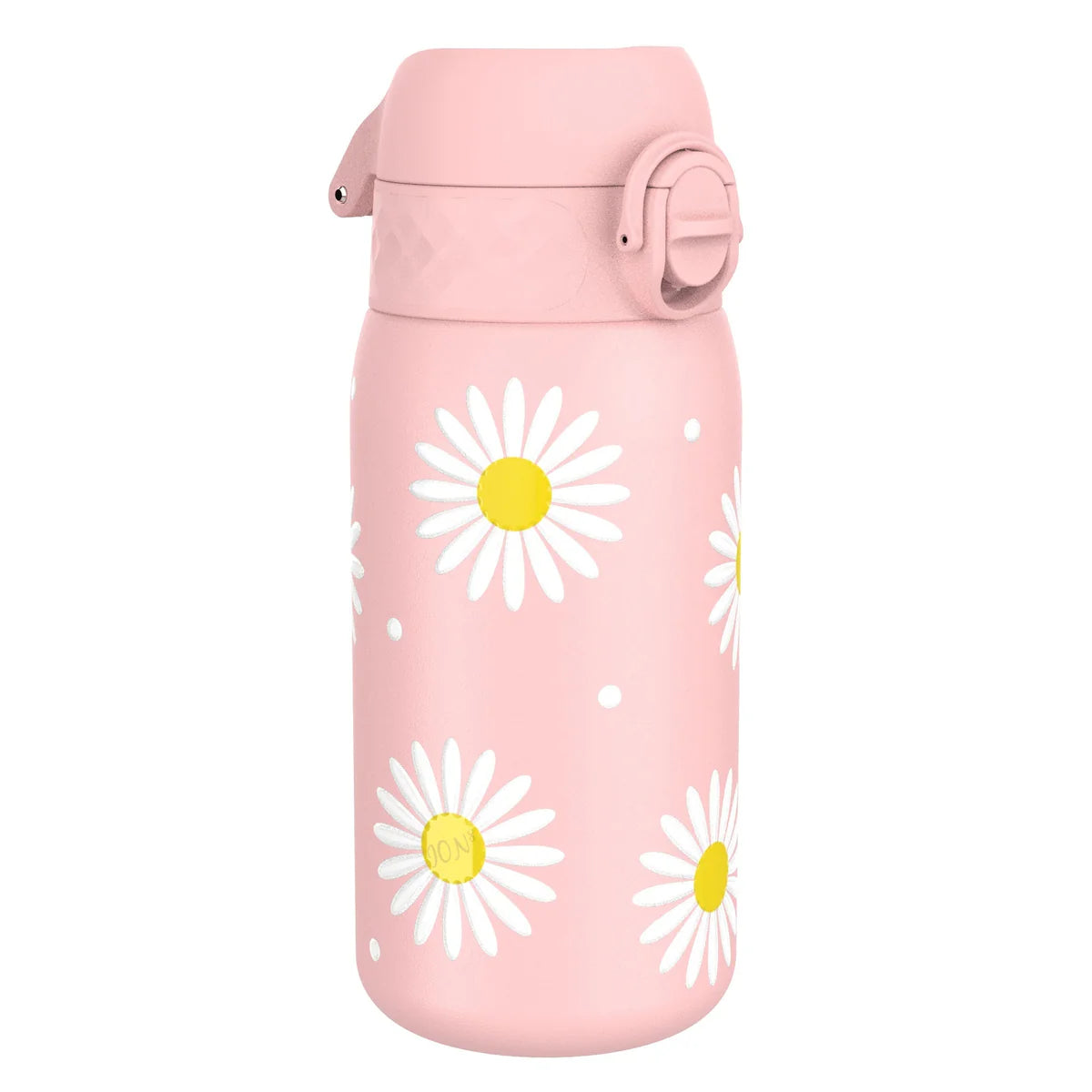 Kinder Edelstahl Trinkflasche Ion8 400ml Gänseblümchen