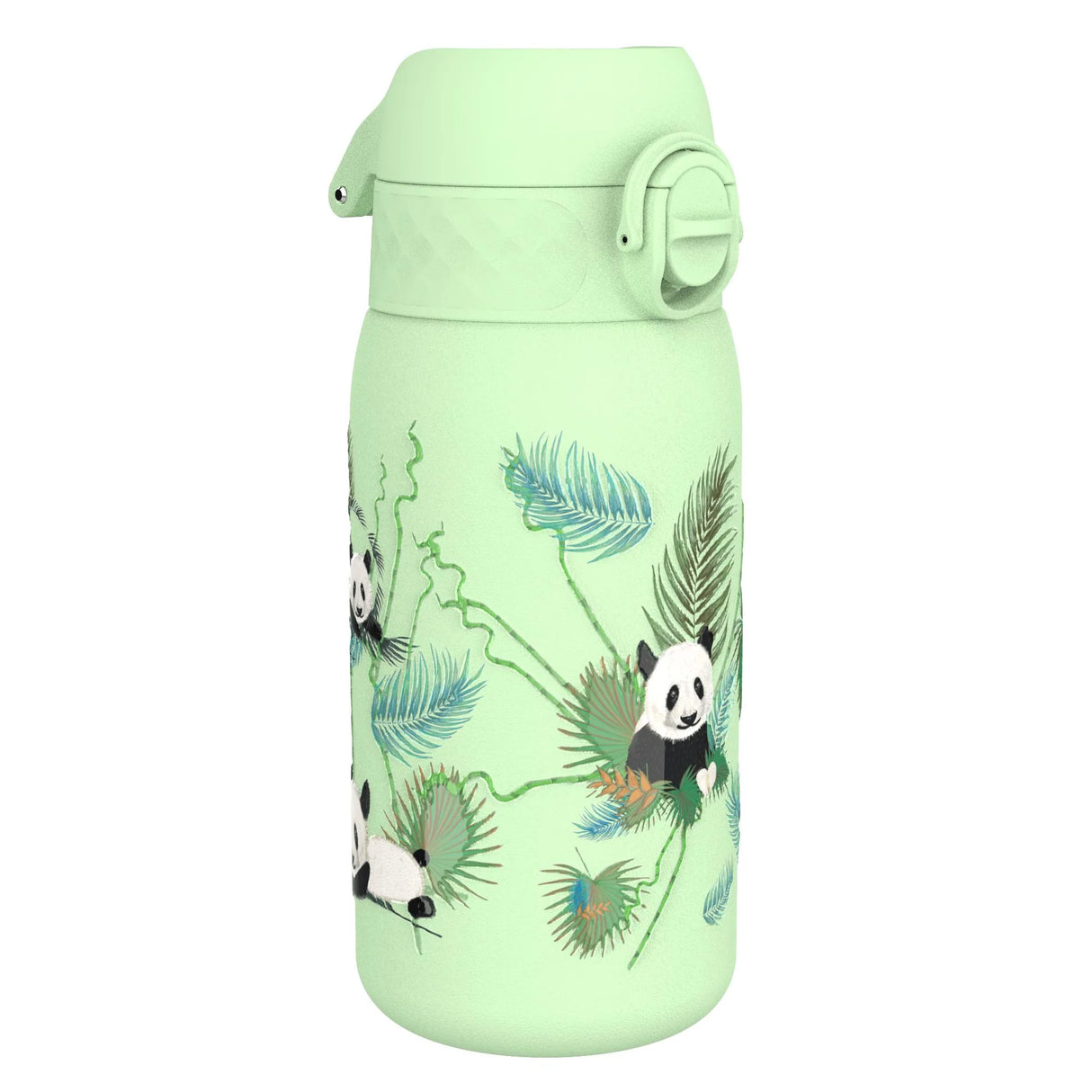 Kinder Edelstahl Trinkflasche Ion8 400ml Panda