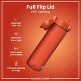 Trinkflasche Ion8 500ml Dunkelorange