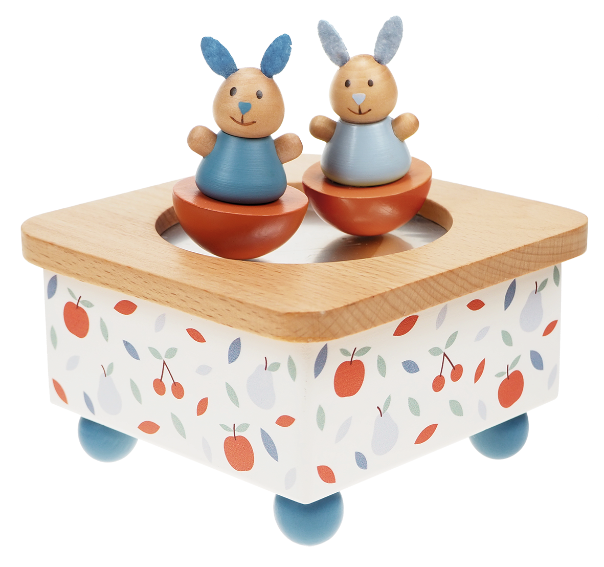 Musikdose und Spieluhr Hase