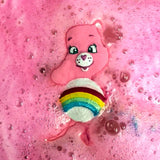 Badekugel handgemacht Glücksbärchi Pink