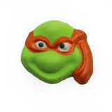 Badekugel handgemacht Turtle orange