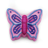 Badekugel handgemacht Schmetterling