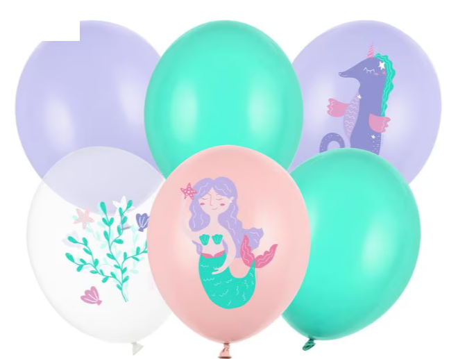 Geburtstagdeko Ballon Meerjungfrau
