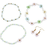 Bastelset Kinder Schmuck Mini Armband Blume