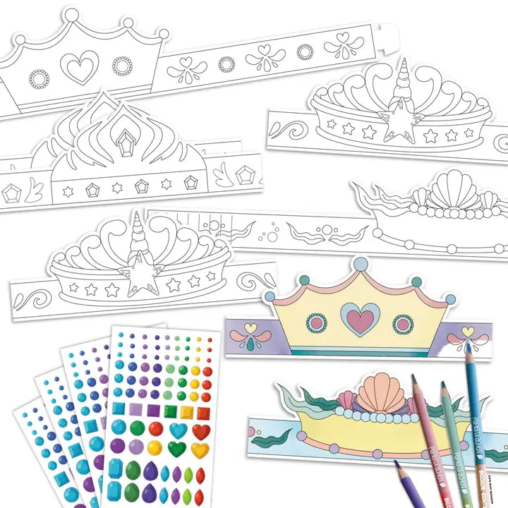 Bastelset Papierkronen Diademe