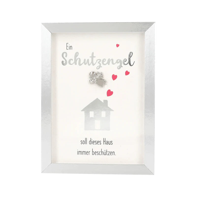 Bilderrahmen mittel Schutzengel - Haus