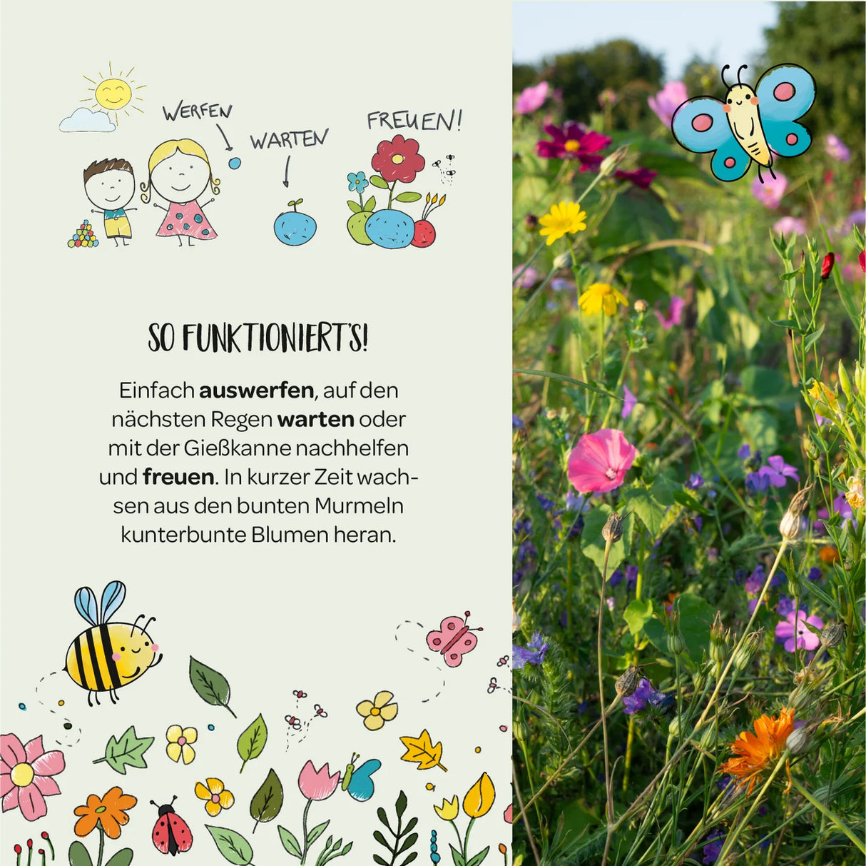 Blumenmurmel Hipp Hipp Hurra