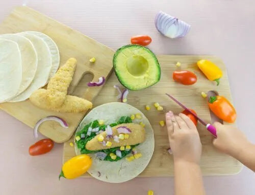KiddiKutter Kindermesser Gelb