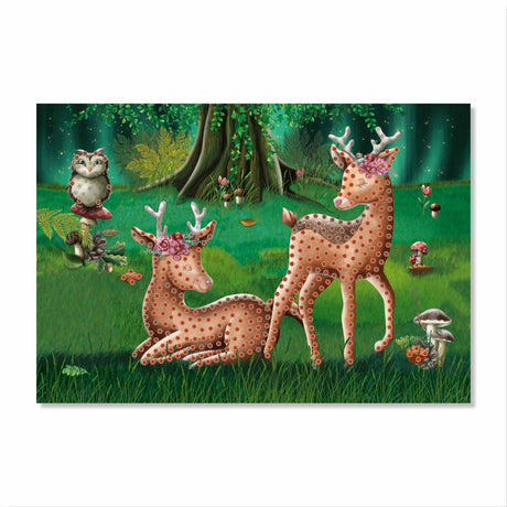 Diamond Painting Waldtiere