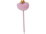 Diddl Kugelschreiber mit Pompom Diddlina Rosa