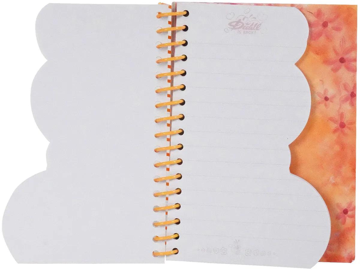 Diddl Notizbuch geformt Orange