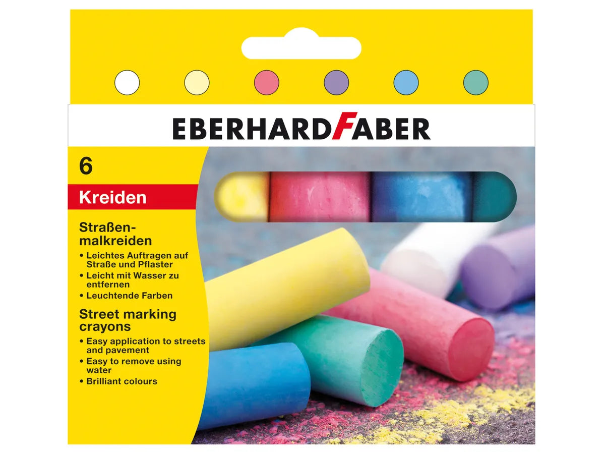 Strassenkreide 6teilig