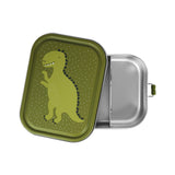 Edelstahl Znünibox mit Unterteilung Trixie Dino