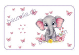 Baurelia Box Inlay bedruckt Elefant 1