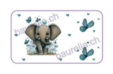 Baurelia Box Inlay bedruckt Elefant 2