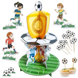 Muffin Etageren-Set Fussball