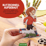 Muffin Etageren-Set Fussball