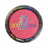 Fasnacht und Gesicht Schminke Eulenspiegel Pink