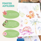 Fensteraufkleber Dinosaurier